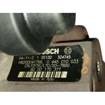 Recambio de bomba inyeccion para opel vivaro a autobús (x83) 2.5 dti (f7, j7, a07) referencia OEM IAM 8200170377 0445010033 