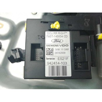 Recambio de elevalunas trasero derecho para ford kuga (cbv) 2.0 tdci cat referencia OEM IAM TIJERA 7M51R24994DB 5WK11598F