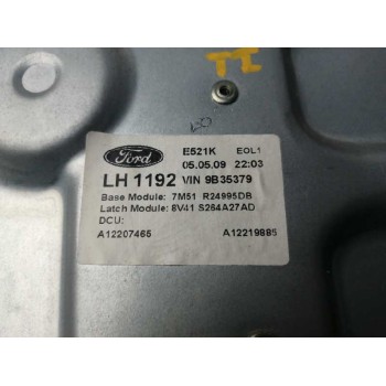 Recambio de elevalunas trasero izquierdo para ford kuga (cbv) 2.0 tdci cat referencia OEM IAM TIJERA 7M51R24995DB 5WK11588F