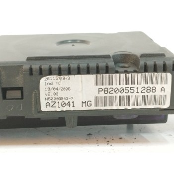 Recambio de cuadro instrumentos para renault espace iv (jk0) expression referencia OEM IAM 8200551288  