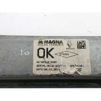 Recambio de elevalunas delantero derecho para dacia sandero ii (b8_) 1.2 referencia OEM IAM CABLE MANUAL 807201999R 