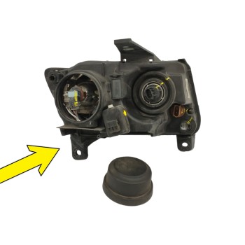 Recambio de faro izquierdo para jeep compass 2.2 crd cat referencia OEM IAM 05182553AE SOPORTES REPARADOS 