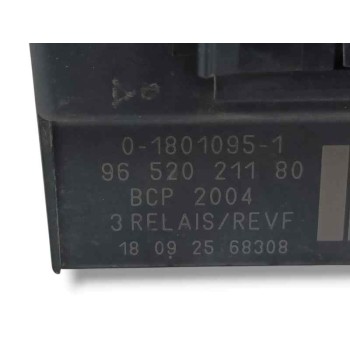 Recambio de caja precalentamiento para citroën jumpy iii autobús (v_) 1.5 bluehdi 100 referencia OEM IAM 9652021180  