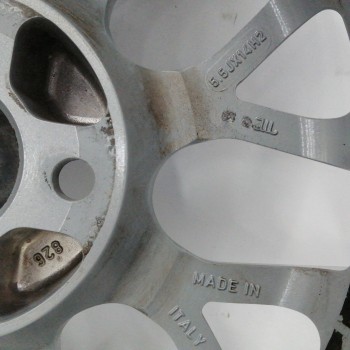 Recambio de llanta para daewoo kalos 1.4 cat referencia OEM IAM BWA 5,5JX14H2ET45 4H 4X100