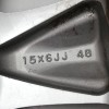 Recambio de llanta para subaru impreza hatchback (gr, gh, g3) 1.5 awd (gh3) referencia OEM IAM 28111SA011 15X6JJ 48 B15