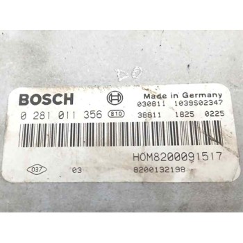 Recambio de centralita motor uce para opel vivaro a autobús (x83) 2.5 dti (f7, j7, a07) referencia OEM IAM 8200132198 0281011356