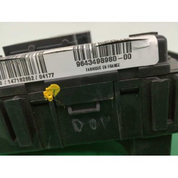 Recambio de caja reles / fusibles para citroën berlingo 1.9 d sx plus familiar referencia OEM IAM 9643498980 T118470002E 