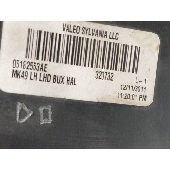 Recambio de faro izquierdo para jeep compass 2.2 crd cat referencia OEM IAM 05182553AE SOPORTES REPARADOS 