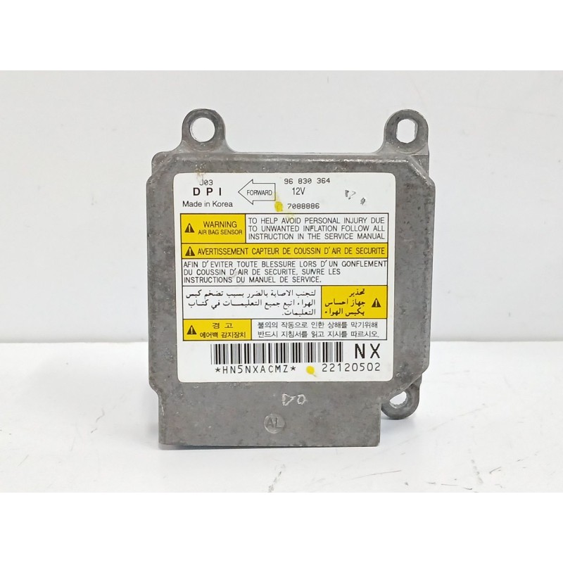 Recambio de centralita airbag para chevrolet lacetti (j200) 1.6 referencia OEM IAM 7088886  96830364
