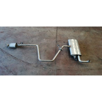 Recambio de tubo escape trasero para hyundai ioniq tecno hybrid referencia OEM IAM AEM00 ADS00 