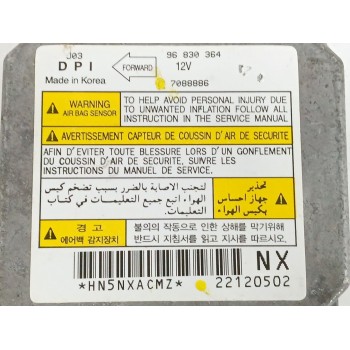 Recambio de centralita airbag para chevrolet lacetti (j200) 1.6 referencia OEM IAM 7088886  96830364