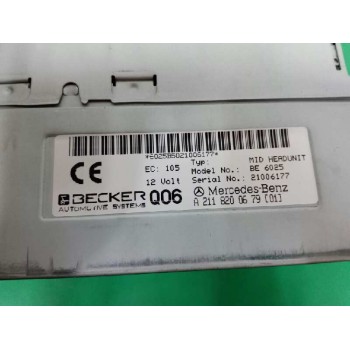 Recambio de sistema navegacion gps para mercedes-benz clase e (w211) berlina e 500 (211.070) referencia OEM IAM A2118200679  
