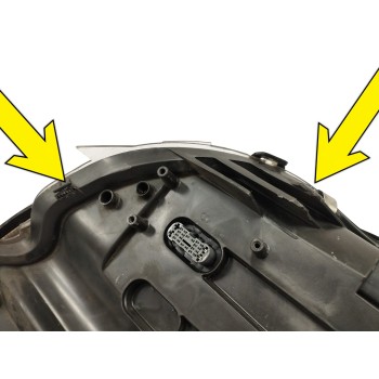 Recambio de faro izquierdo para mercedes-benz clase cls (w219) 5.0 v8 24v cat referencia OEM IAM A2198202961 XENON SIN CENTRALIT