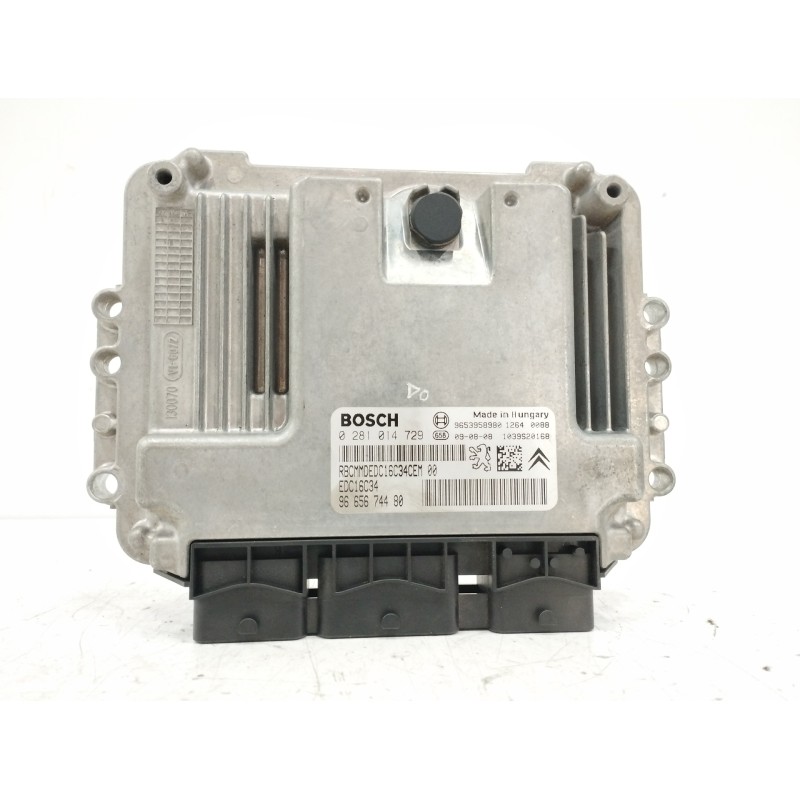 Recambio de centralita motor uce para citroën c4 grand picasso 1.6 16v hdi fap referencia OEM IAM 9665674480 0281014729 