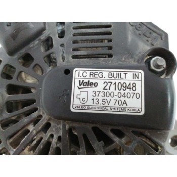 Recambio de alternador para kia picanto iii (ja) 1.0 referencia OEM IAM 3730004070 2710948 70A