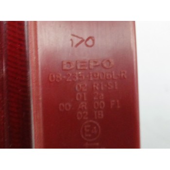 Recambio de piloto trasero izquierdo para chevrolet aveo / kalos hatchback (t250, t255) 1.4 referencia OEM IAM 95952066  0823519