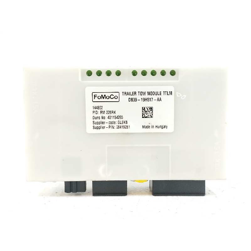 Recambio de modulo electronico para ford ranger (tke) 3.2 tdci cat referencia OEM IAM DB3919H517AA  