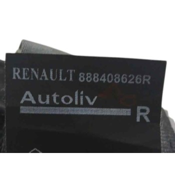 Recambio de cinturon seguridad trasero derecho para renault zoe (bfm_) z.e 40 electrico referencia OEM IAM 888408626R  
