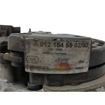 Recambio de alternador para mercedes-benz clase e (w211) berlina e 220 cdi (211.006) referencia OEM IAM A0121545902 OBSERVAR FOT