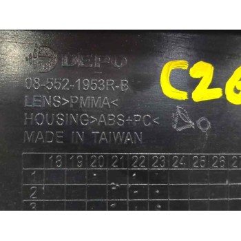 Recambio de piloto trasero derecho para citroën jumpy iii autobús (v_) 1.5 bluehdi 100 referencia OEM IAM 9808243080  