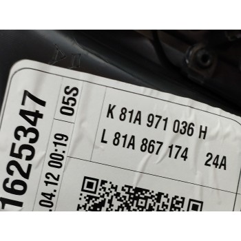 Recambio de guarnecido puerta delantera derecha para audi q2 (gab) 2.0 16v tdi referencia OEM IAM 81A867174 NEGRO 