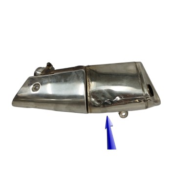 Recambio de tubo de escape para honda cb/cbf 600 / 900 hornet /cbf 1000 referencia OEM IAM HMMFGE1 OBSERVAR FOTO 