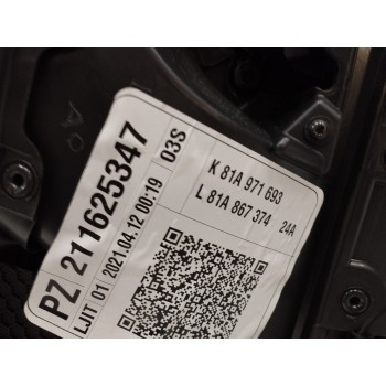 Recambio de guarnecido puerta trasera derecha para audi q2 (gab) 2.0 16v tdi referencia OEM IAM 81A867374 OBSERVAR FOTOS NEGRO