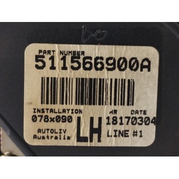 Recambio de cinturon seguridad delantero izquierdo para ssangyong rexton 2.9 turbodiesel cat referencia OEM IAM 511566900  