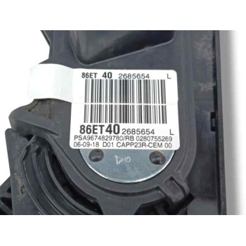 Recambio de pedal acelerador para citroën jumpy iii autobús (v_) 1.5 bluehdi 100 referencia OEM IAM 9674829780  