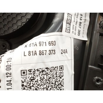 Recambio de guarnecido puerta trasera izquierda para audi q2 (gab) 2.0 16v tdi referencia OEM IAM 81A867373 OBSERVAR FOTOS NEGRO
