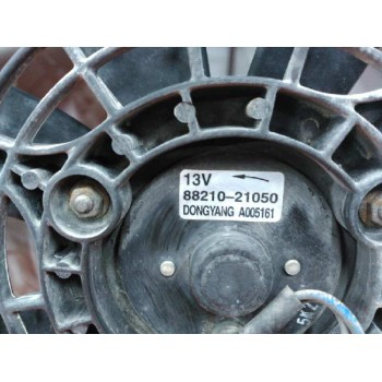 Recambio de electroventilador radiador aire acondicionado para ssangyong rodius xdi referencia OEM IAM 8821021050  