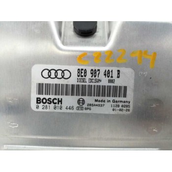 Recambio de centralita motor uce para audi a4 berlina (8e) 2.5 tdi quattro (132kw) referencia OEM IAM 8E0907401B 0281010446 