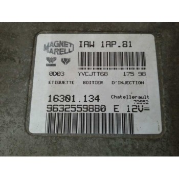 Recambio de centralita motor uce para peugeot 206 berlina xr referencia OEM IAM 9632559880  