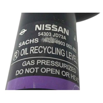 Recambio de amortiguador delantero izquierdo para nissan qashqai (j10) 2.0 dci turbodiesel cat referencia OEM IAM 54303JD73A  