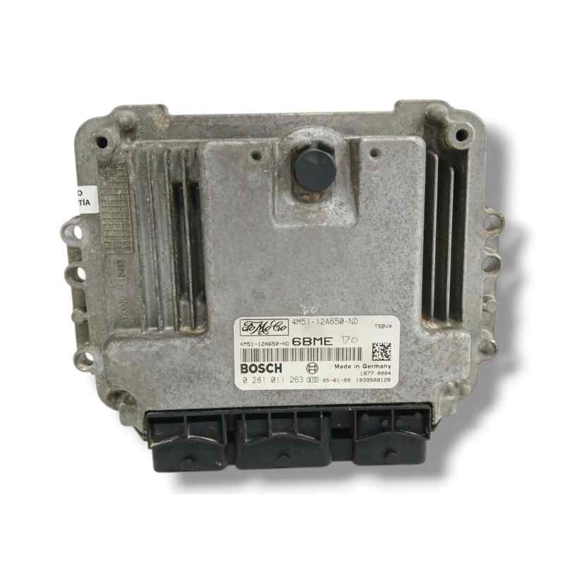 Recambio de centralita motor uce para ford focus c-max (cap) 1.6 tdci cat referencia OEM IAM 4M5112A650ND 0281011263 