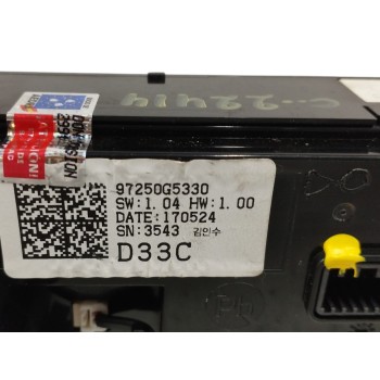 Recambio de mando climatizador para kia niro drive referencia OEM IAM 97250G5330  