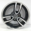 Recambio de llanta para smart fortwo coupé (451) 1.0 (451.331, 451.380) referencia OEM IAM SIRIUS BLACK 5,0JX15H2ET34 3H 3X110 ,