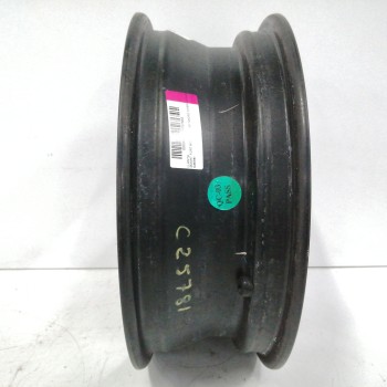 Recambio de llanta para smart fortwo coupé (451) 1.0 (451.331, 451.380) referencia OEM IAM SIRIUS BLACK 5,0JX15H2ET34 3H 3X110 ,