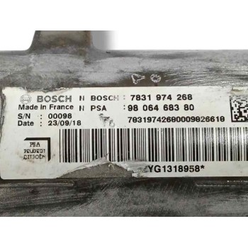 Recambio de cremallera direccion para citroën jumpy iii autobús (v_) 1.5 bluehdi 100 referencia OEM IAM 9806468380 7831974268 