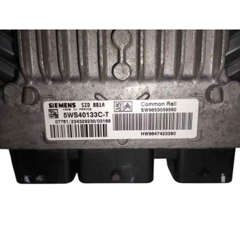Recambio de centralita motor uce para peugeot 307 (s1) 2.0 hdi cat referencia OEM IAM 9653059580 9647423380 5WS40133CT