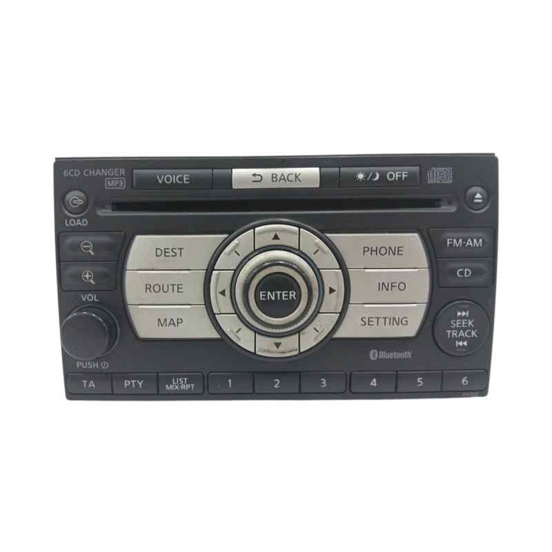 Recambio de sistema audio / radio cd para nissan qashqai (j10) 2.0 dci turbodiesel cat referencia OEM IAM 28185JG44A  