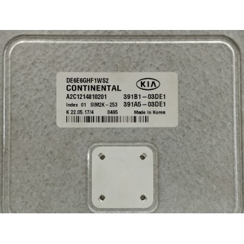 Recambio de centralita motor uce para kia niro drive referencia OEM IAM 391B103DE1 A2C1214810201 
