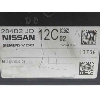 Recambio de modulo electronico para nissan qashqai (j10) 2.0 dci turbodiesel cat referencia OEM IAM 284B2JD12C 5WK49375 