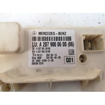 Recambio de modulo electronico para mercedes-benz clase e coupé (c207) e 250 cdi / bluetec / d (207.303, 207.304) referencia OEM