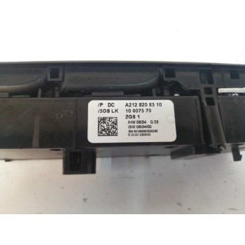 Recambio de mando elevalunas delantero izquierdo para mercedes-benz clase e coupé (c207) e 250 cdi / bluetec / d (207.303, 207.3