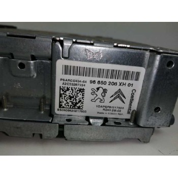 Recambio de sistema audio / radio cd para peugeot 308 sw 1.6 hdi fap cat (9hz / dv6ted4) referencia OEM IAM 96650206XH A2C532872