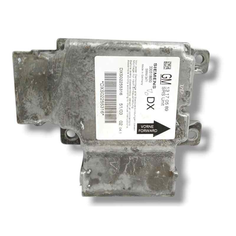 Recambio de centralita airbag para opel vectra c berlina elegance referencia OEM IAM 13170589 330518650 