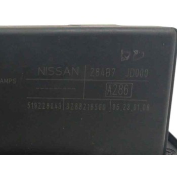Recambio de caja reles / fusibles para nissan qashqai (j10) 2.0 dci turbodiesel cat referencia OEM IAM 284B7JD000  