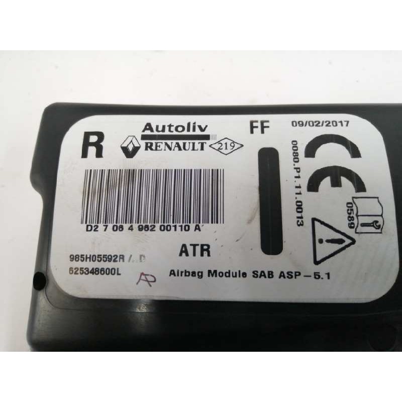 AIRBAG LATERAL DELANTERO DERECHO DE ASIENTO