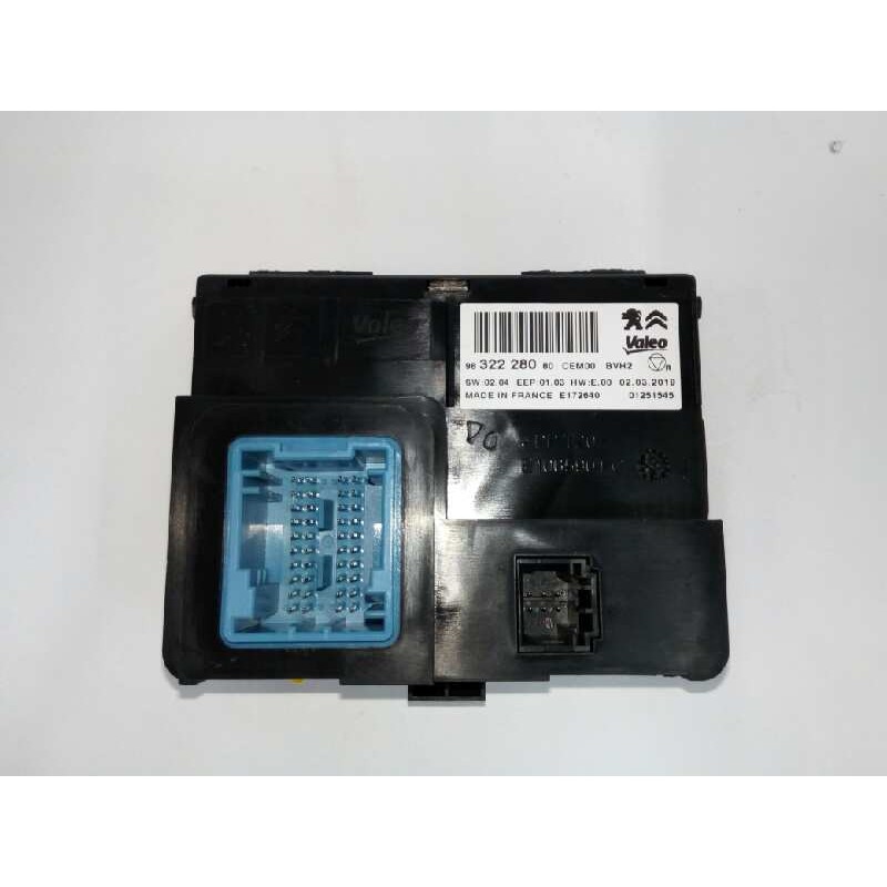 Recambio de modulo electronico para peugeot 308 1.2 12v e-thp referencia OEM IAM 9832228080  